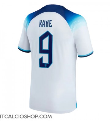 Inghilterra Harry Kane #9 Prima Maglia Mondiali 2022 Manica Corta